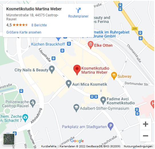 Google Maps Kosmetik Weber, Castrop-Rauxel